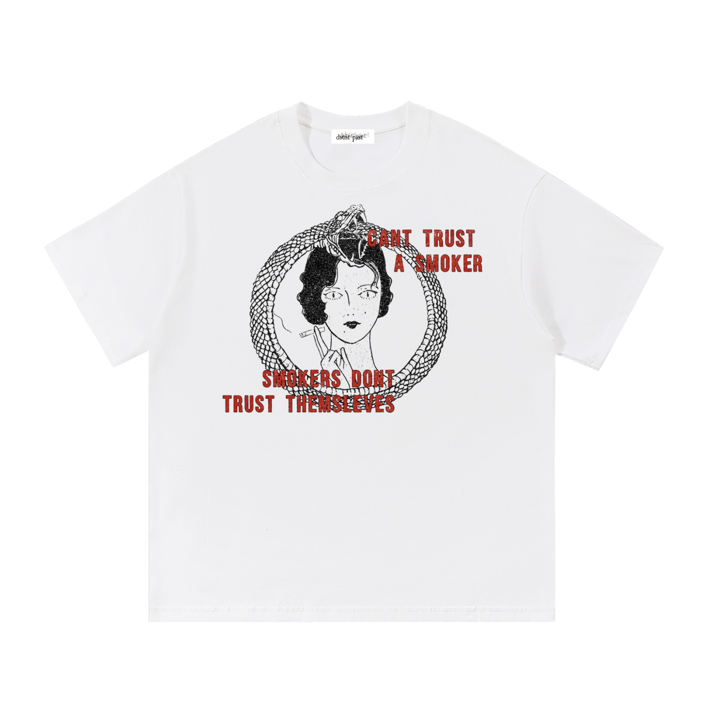 "self consumption" white tee